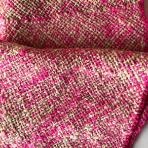Hot Pink 1 : handwoven scarf