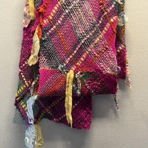 Scrappy wearable art